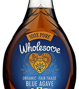 Wholesome Sweeteners Organic Blue Agave, Syrup, 44 Ounce